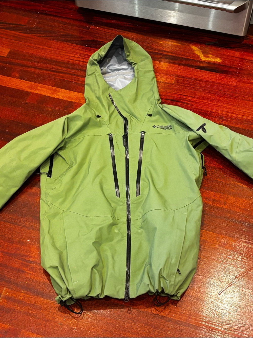 Columbia Men’s Lime Green Ski & Snowboard Hooded Jacket